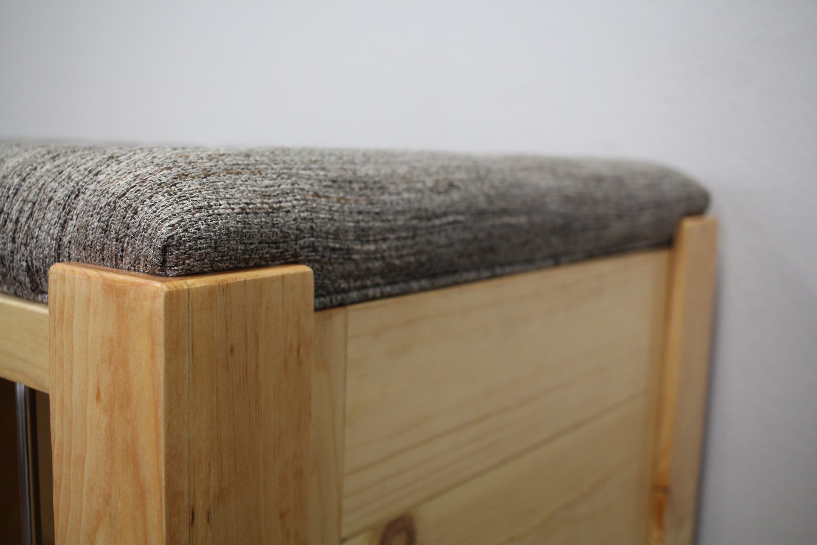 Dog Crate Ottoman, Small Dog Kennel, Soft Cushion Top Crate, Fully ...