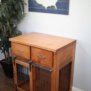 Add-on Option Wood Tops for our Dog Crates, Cat Boxes & Media Centers Maple