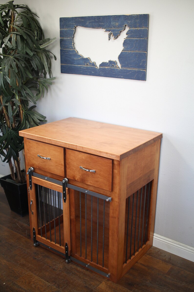 Add-on Option Wood Tops for our Dog Crates, Cat Boxes & Media Centers Maple