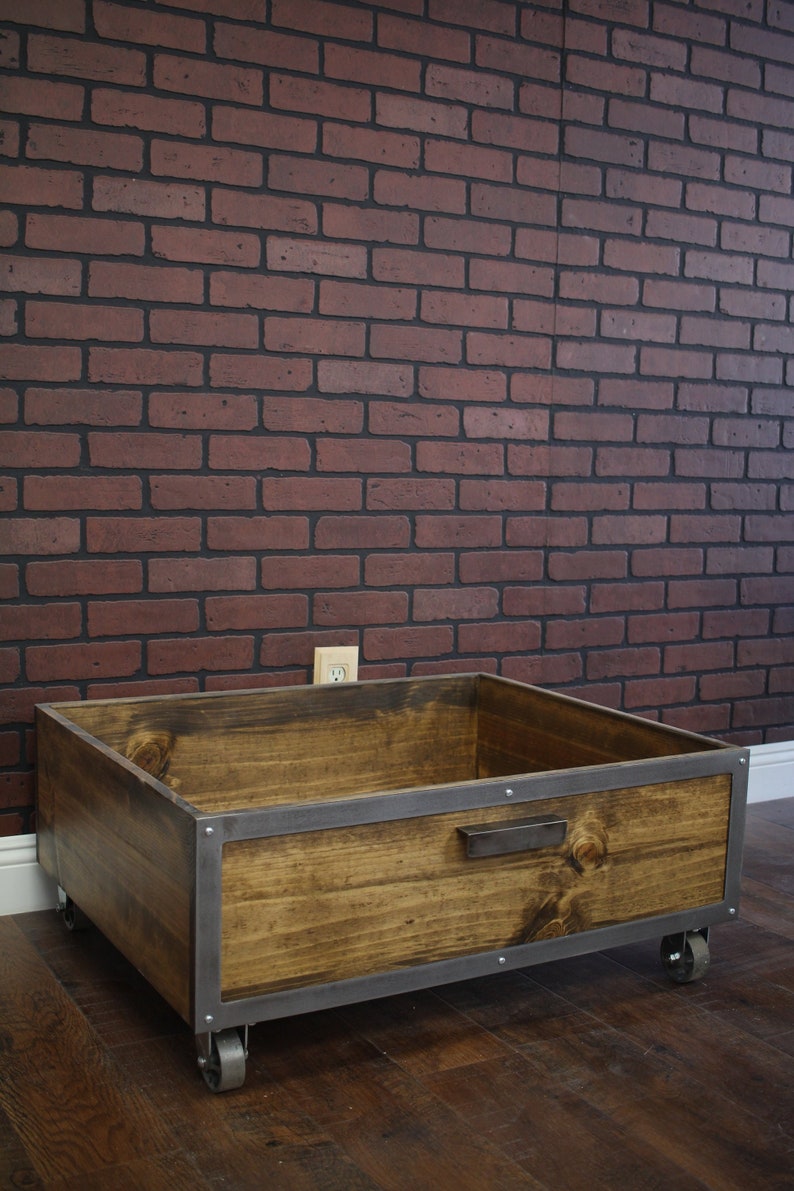 Rustic Doggie Rolling Day Bed Sliding Barn Doors / Dog House Etsy