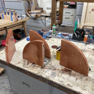 Floating Rounded Corner Shelf Solid Wood / Wall Decor / Shelving ...
