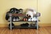 Industrial Shoe Bench Entryway Shoe Rack / Rustic Modern / Steel and wood bench / shoe storage bench / entry bench / Made to order 