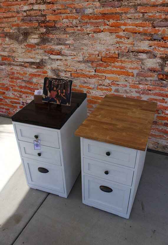 Shabby chic cheap filing cabinet