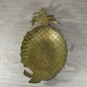 Vintage Brass Pineapple Dish Trinket