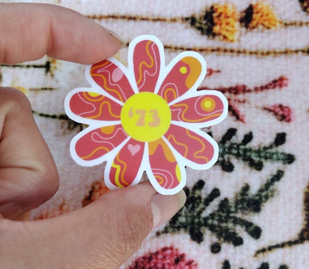 Lulus Sticker 73 Retro Flower Sticker - A Bus Named Lulu Sticker Set 3, 2024 - Etsy