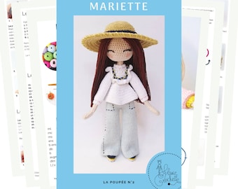 Mariette - Crochet dol pattern