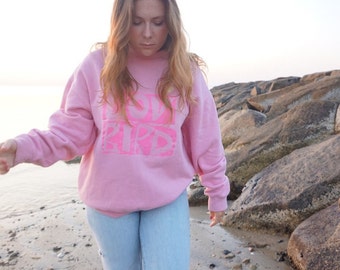 Dames Sweatshirt /Cotton Sweatshirt/ Cadeaus voor haar / Yoga Kleding / Biologisch katoen / Truien voor haar/Duurzaam Sweatshirt