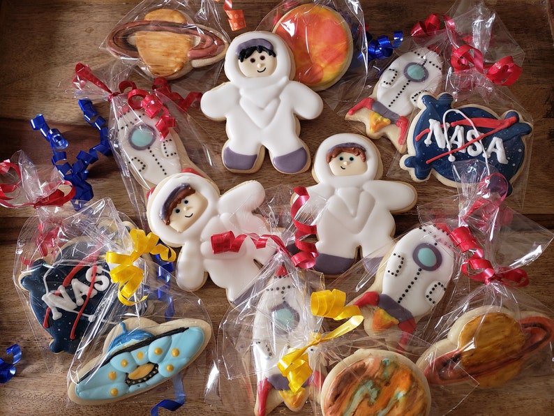 Nasa Inspired space cookies Etsy