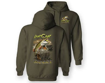 Musky "Last Cast" Two-Sided Hooded Sweatshirt