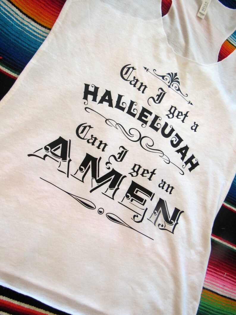 Can I get a HALLELUJAH can I get an AMEN/ Country Tank/ Maren | Etsy