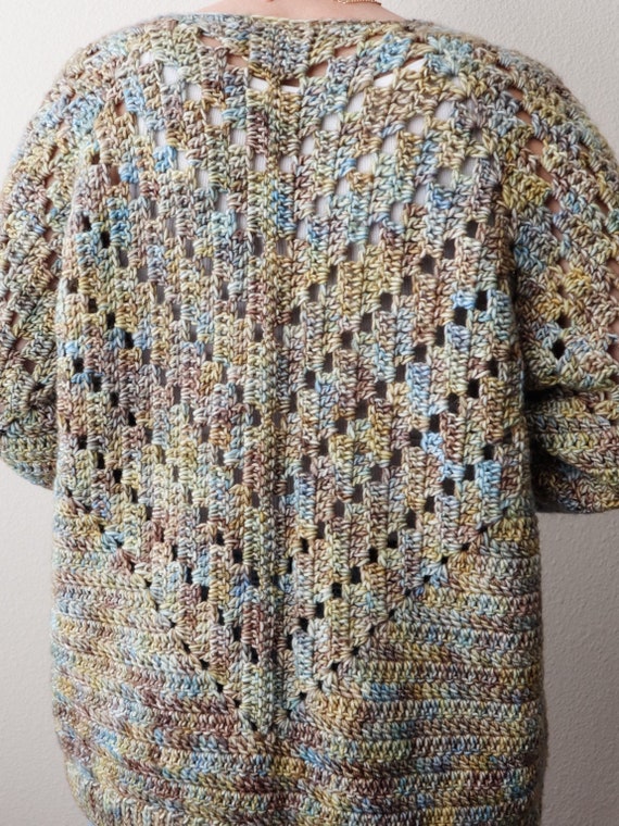 vintage ラムレザー レザー カーディガン ハニカムパターン 六角 アランクラフト Aran Crafts Ireland フルジップ カーディガン