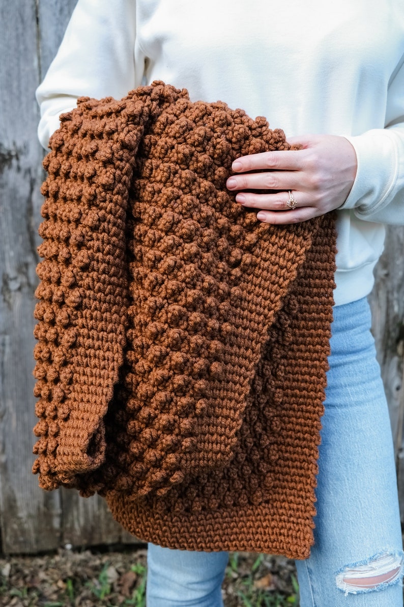 CROCHET PATTERN // Crochet Scarf, Chunky Crochet Scarf, Textured Scarf, Winter Scarf, Winter Accessory, Crochet Wrap // Chaparral Scarf image 4