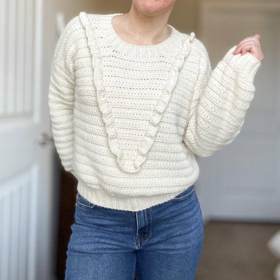 How to Style Your Crochet Sweater and Easy Styling Tips - Posh in Progress