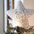 CROCHET PATTERN // Christmas Tree Topper, Crochet Star, Farmhouse Decor, Holiday Crochet, Xmas Decor, Crochet Ornament // Snow Drift Set