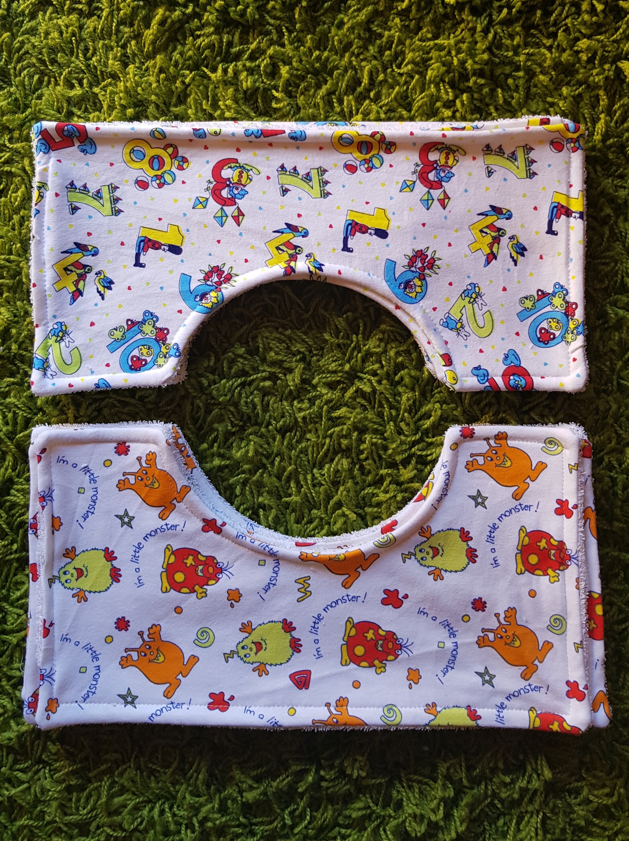 Newborn super soft over shoulder burp cloths unisex x8 Etsy