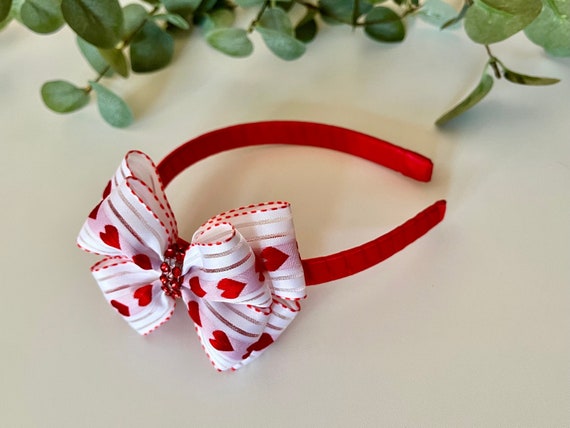 ? Lovely Rhinestone Ribbon Bow Headband ? Amazon.com : Zolyco Sparkle Glitter Sequin Bow Headband for  main image 3