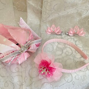 Pink Princess Crowns Clip Set image 5