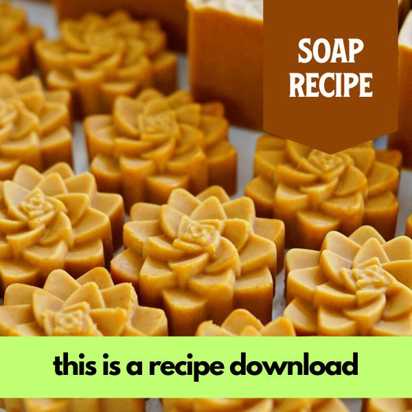 Soap Recipe: Face Soap Base Recipe + SEVEN Variations! Beginner Friendly (RECIPE ONLY!), Cold Process Soap, Recipe by Muddy Mint