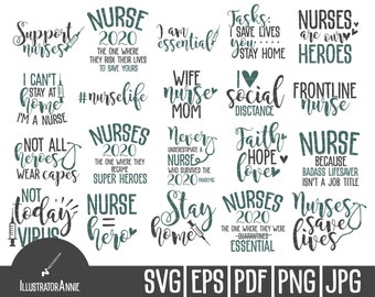 Download Nurse Svg Bundle Etsy 3D SVG Files Ideas | SVG, Paper Crafts, SVG File