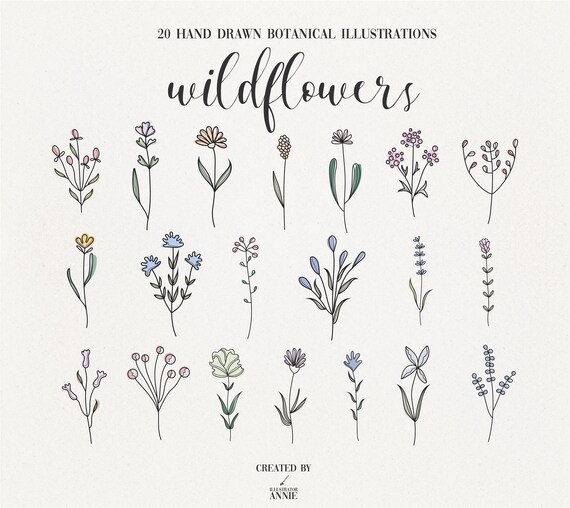 Free Free 103 Hand Drawn Flower Svg SVG PNG EPS DXF File