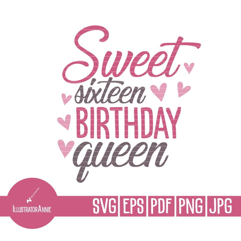 Download Free Svg Sweet 16 In Quarantine Craft File For Cricut ...