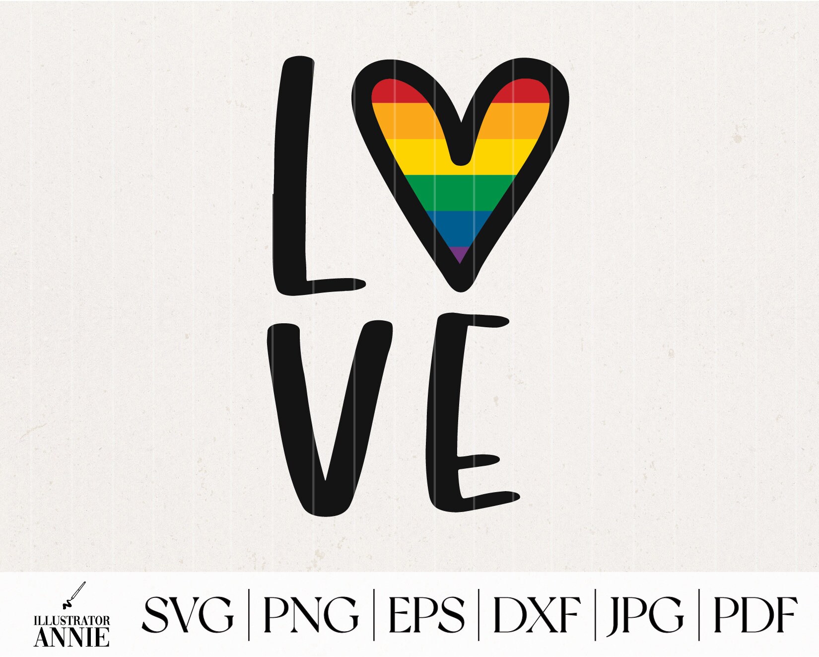 Gay Pride SVG Bundle - LGBT SVG Bundle - Commercial Use - Love is Love ...