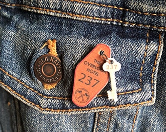 The Overlook Hotel Pin | Horror Movie Inspired  | Retro Keychain Accessory | Spring Summer Sale