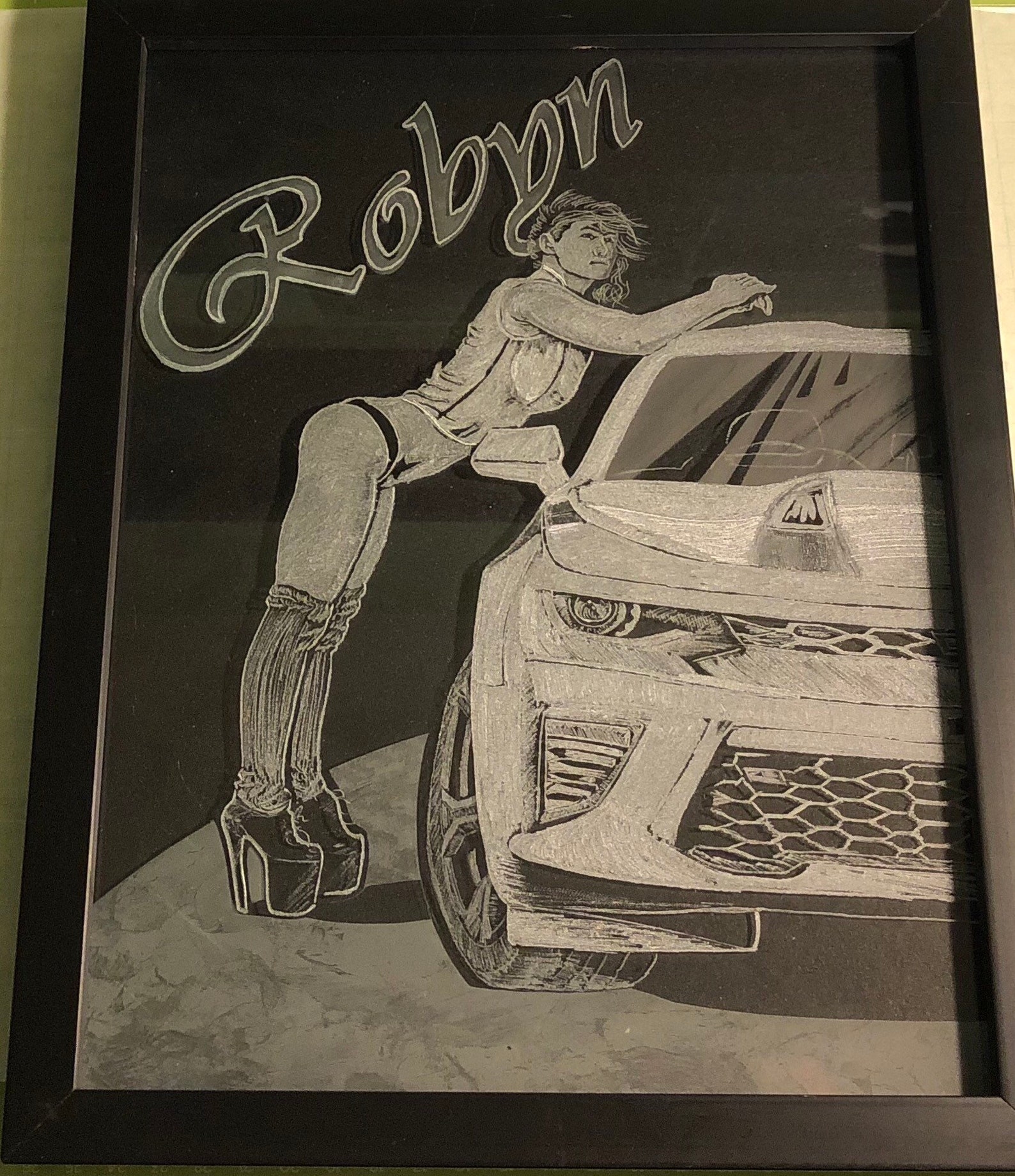 Custom Car Glass Engraving Etsy