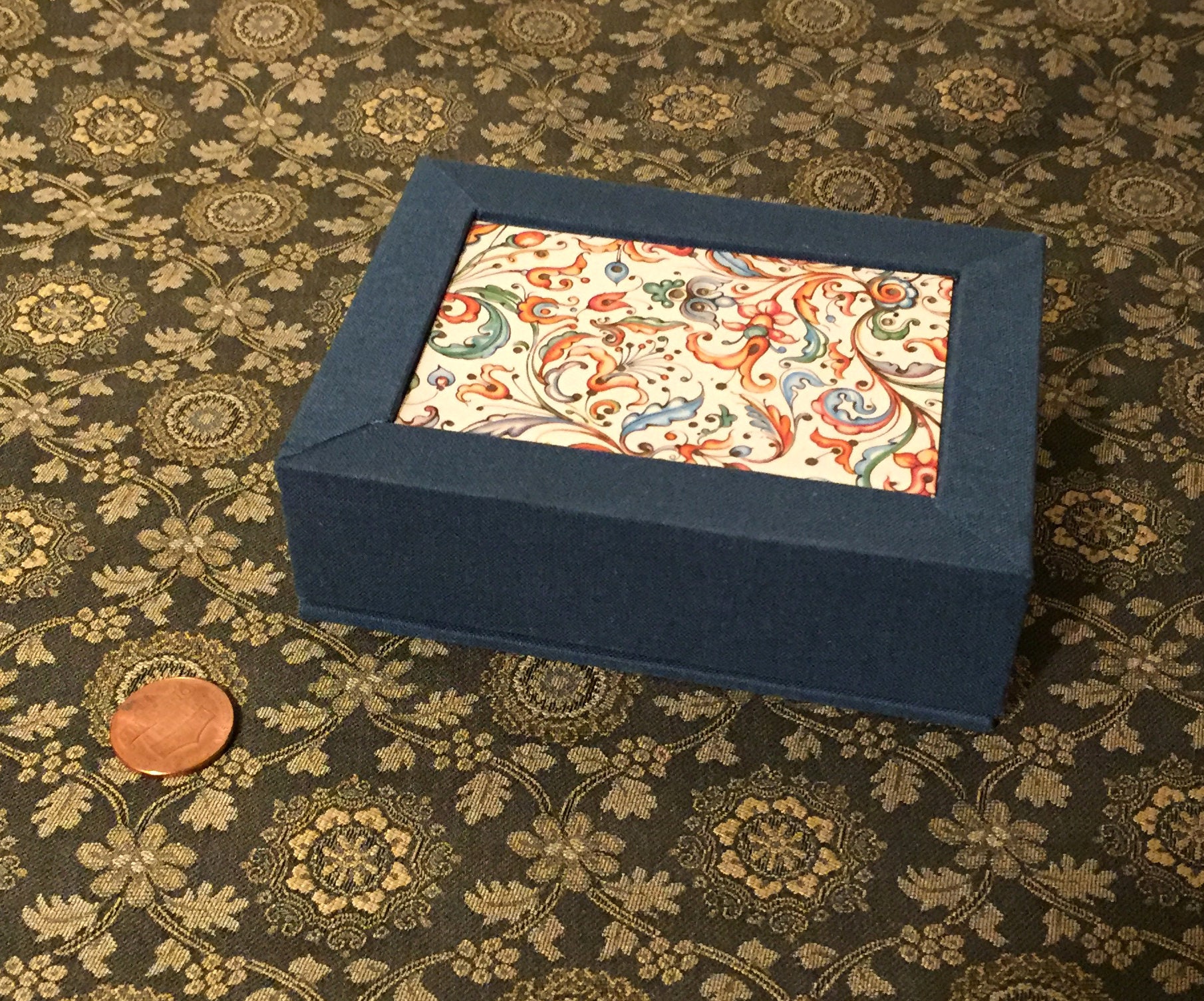 Small Storage Box Playing Card Holder / Cards / Deck / Etsy