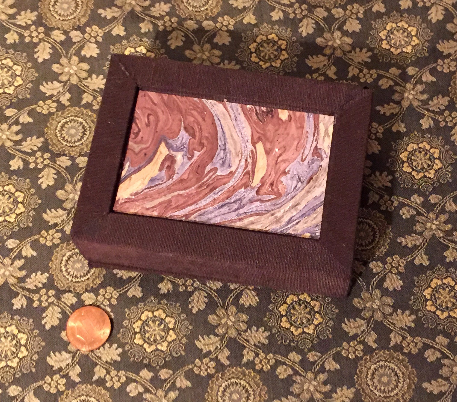 Small Storage Box Playing Card Holder / Cards / Deck / Etsy