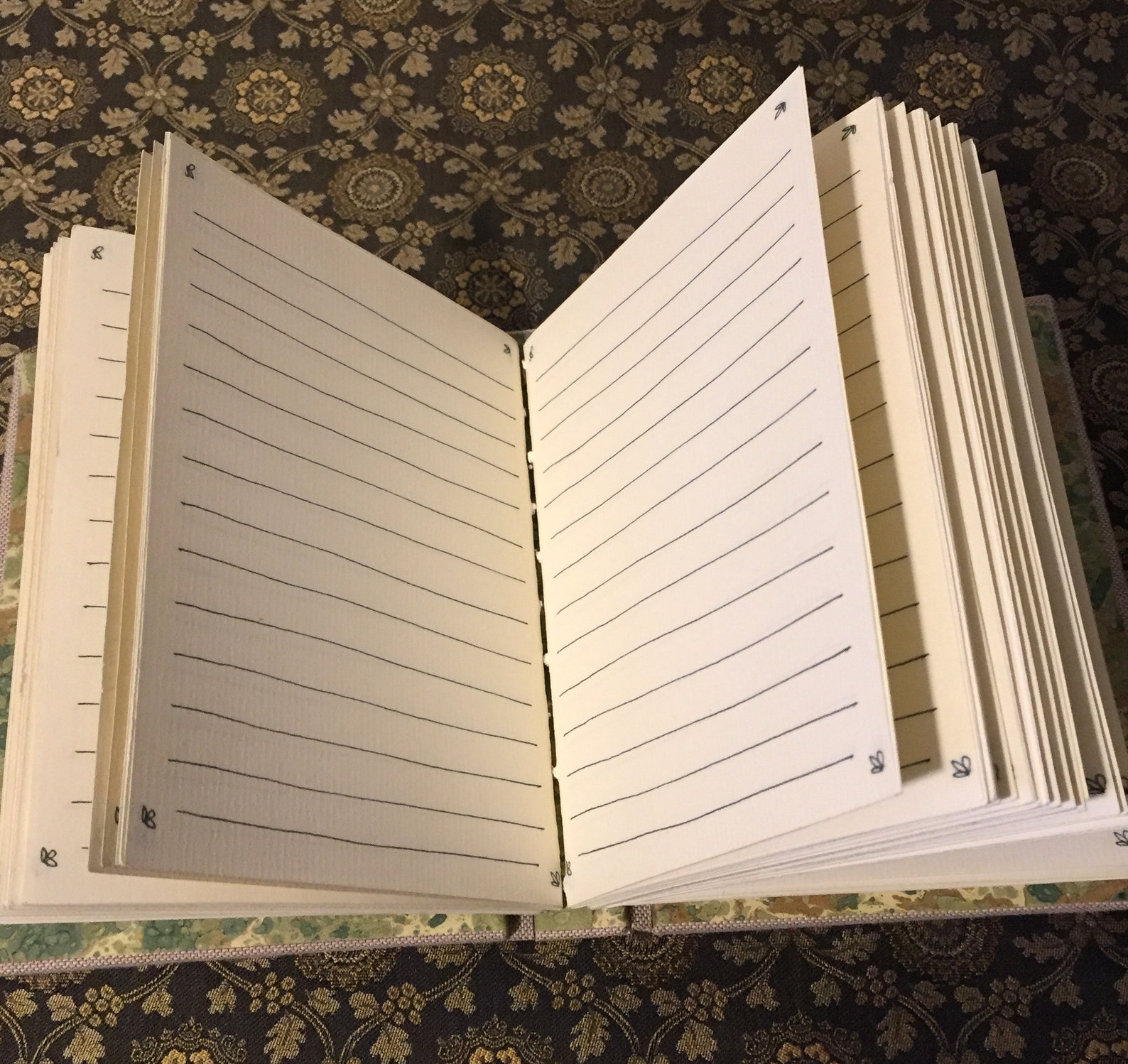 Ruled Book Journal / Notebook / Scrapbook / Diary / Etsy