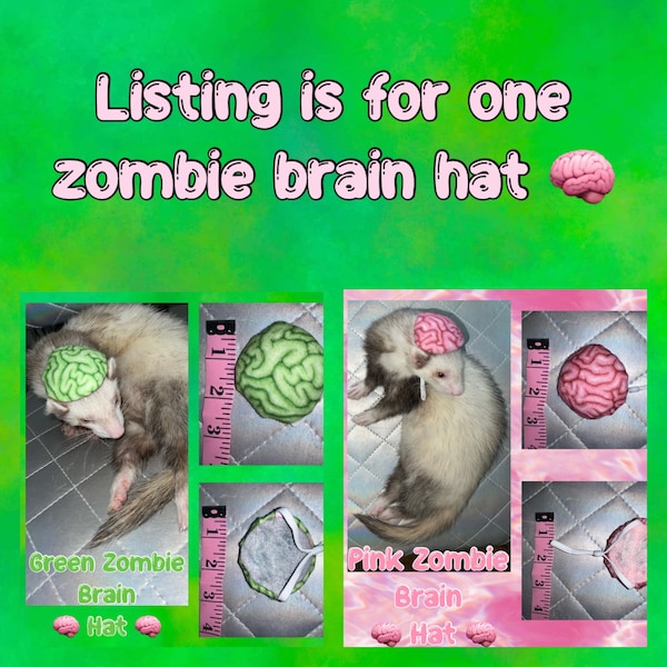 Zombie Brain Hat