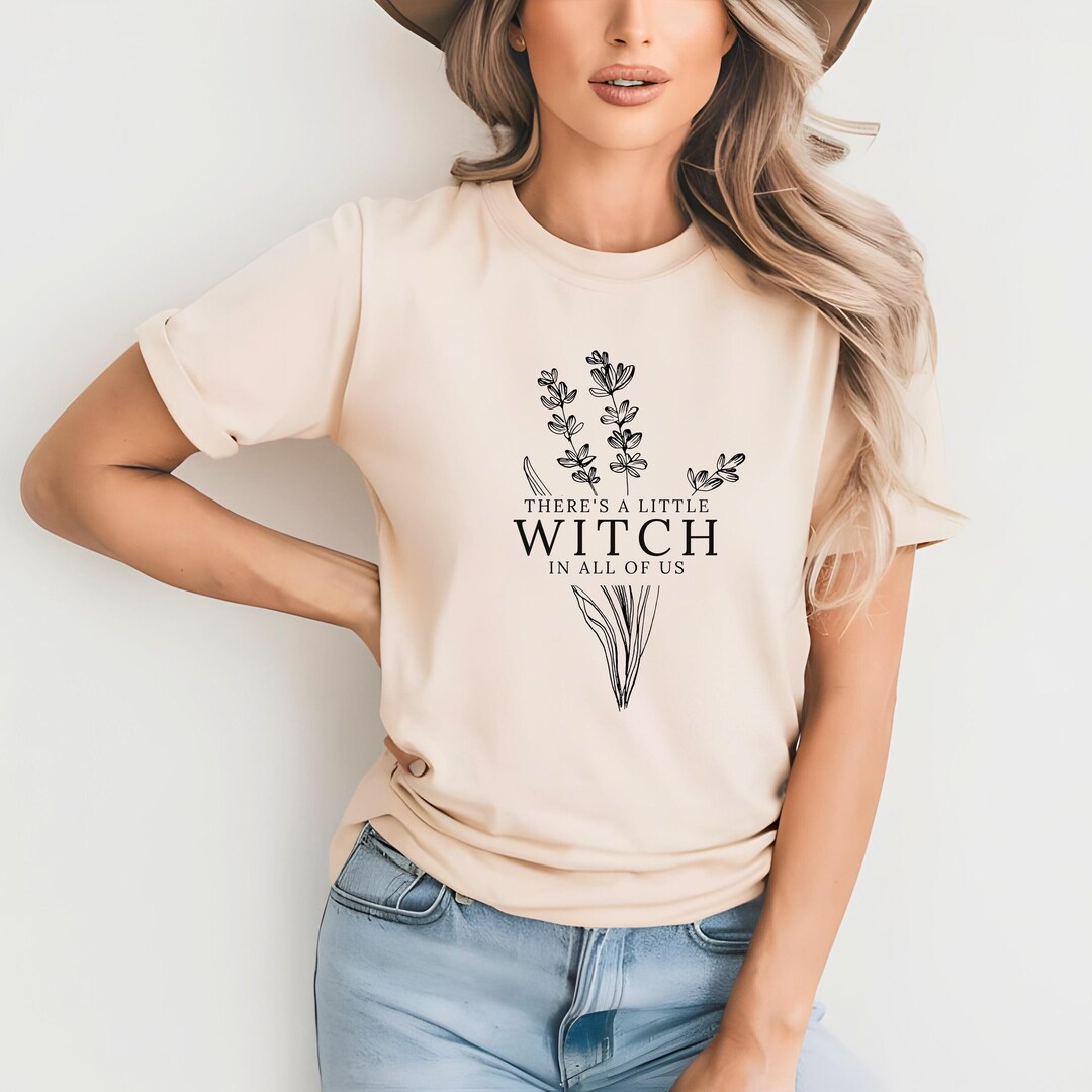 A Little Witch in All of Us T-shirt, Witch Shirt, Halloween Shirt ...