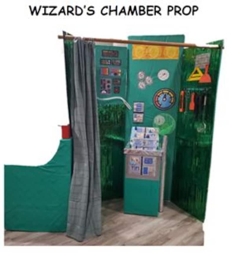 Prop Pattern Wizard of Oz - Wizard's Chamber Prop Instructions (or Time ...