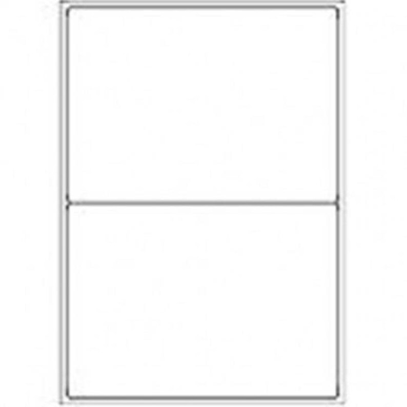 Shipping Labels / 2 Labels per Page (rounded Edges) - Etsy