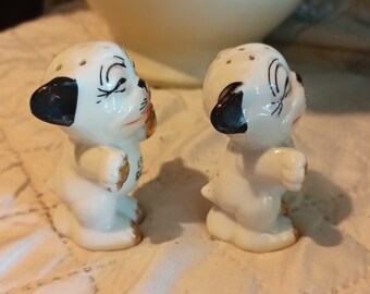 Vintage Bonzo Dog Salt and Pepper Shakers - Etsy
