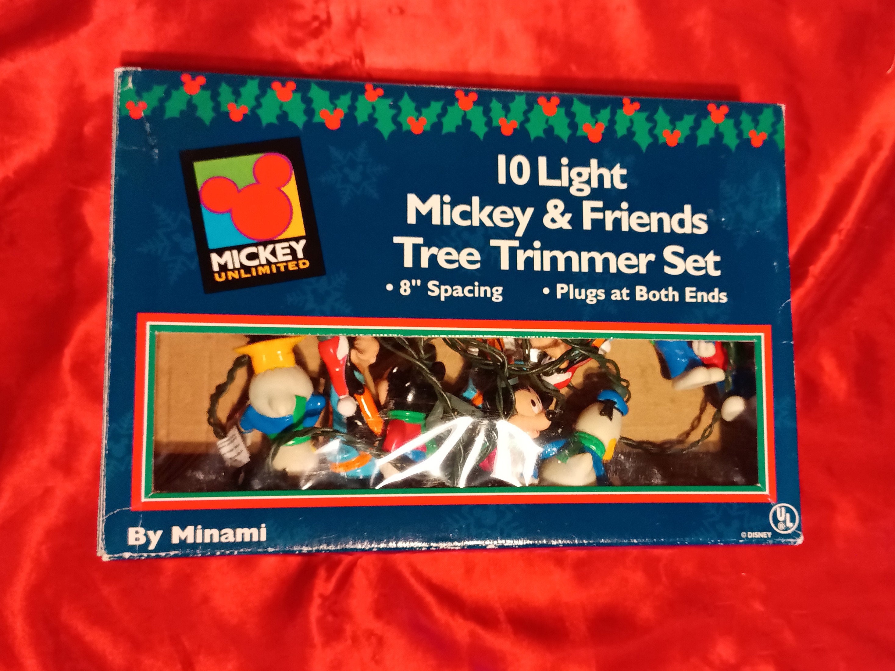 Mickey Mouse and Friends Christmas Lights - Etsy