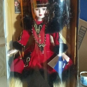 orient express collection porcelain dolls