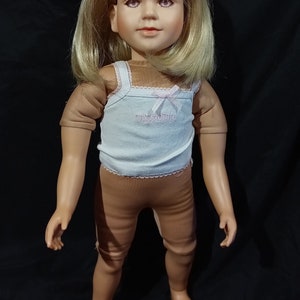 Vintage My Twinn Doll Blonde Hair Pink Lavender Eyes