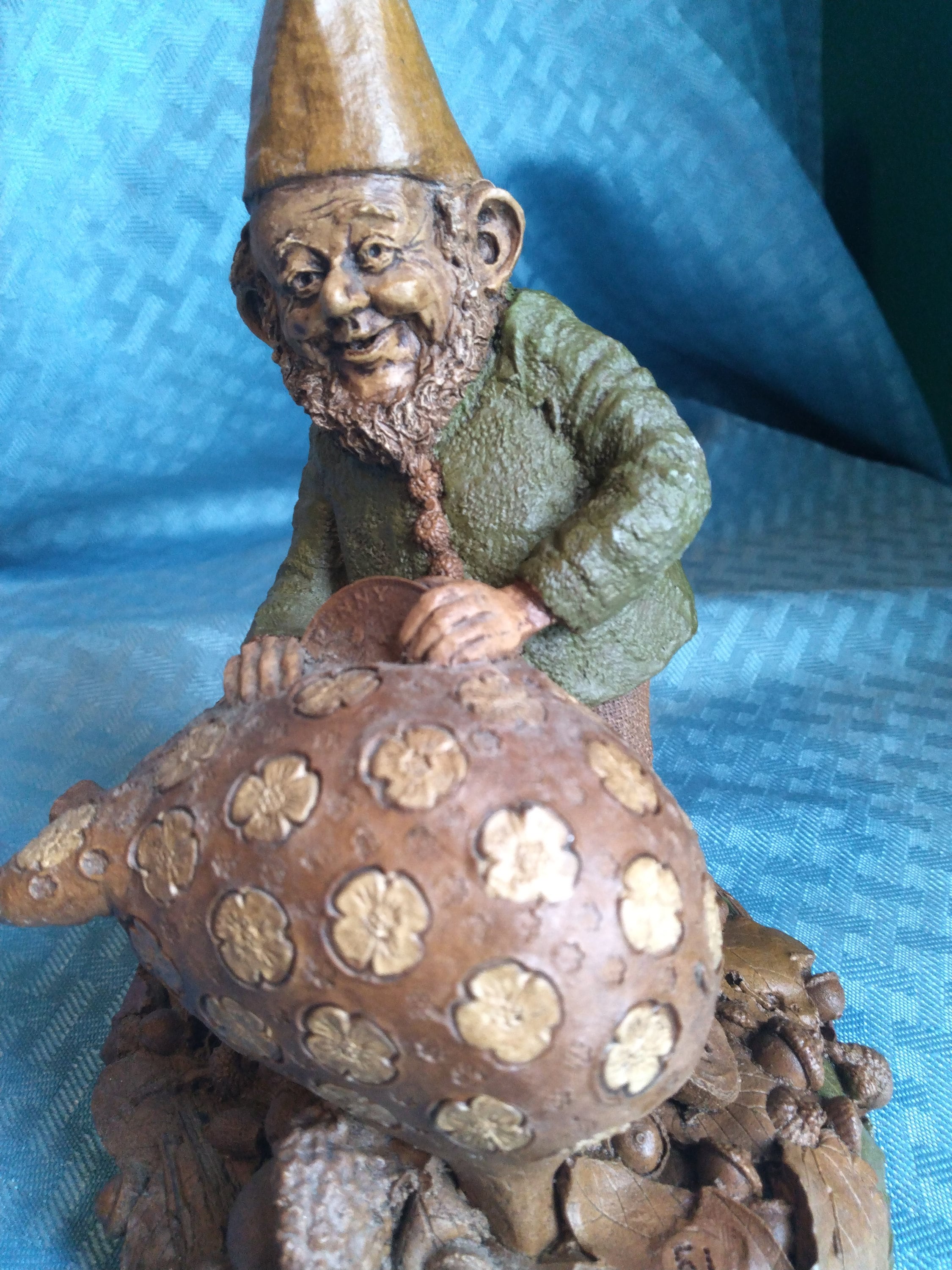 Tom Clark C.D. Gnome Figurine Vintage Tom Clark Gnome Piggy Bank