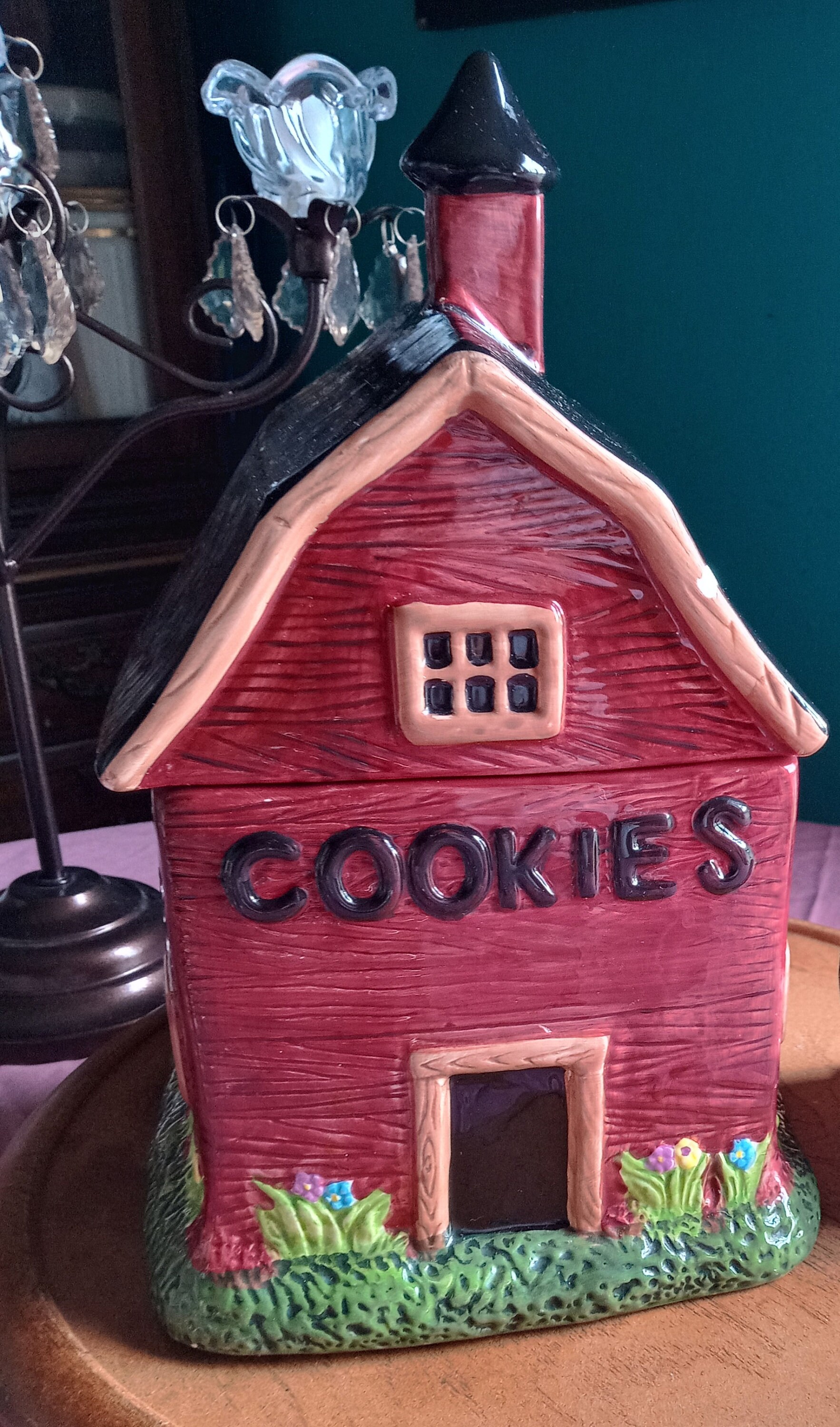 Last Name Glass Cookie Jar Christmas Cookie Jar Cookie Jars – Country Barn  Babe