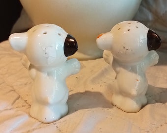 Vintage Bonzo Dog Salt and Pepper Shakers - Etsy