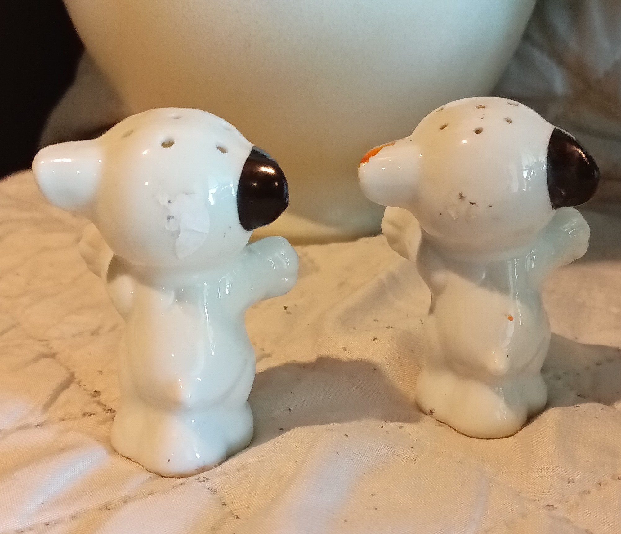 Vintage Bonzo Dog Salt and Pepper Shakers - Etsy