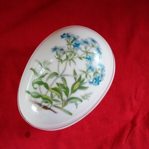 Limoges Egg Porcelain Egg China Rochard Limoges Egg Trinket Box