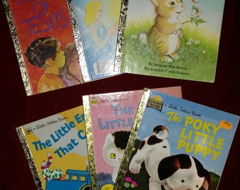 Vintage Little Golden books Lot