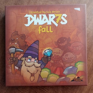 Dwar7s Fall Board Card Game
