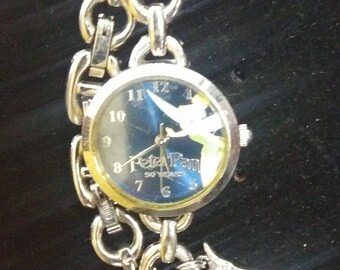 Vintage Disney Tinkerbell Watch Tinkerbell Link Watch - Etsy display picture 3