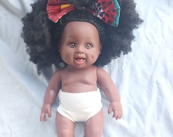 Orijin Bees Baby Doll Afro Hair Baby Doll