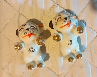 Vintage Bonzo Dog Salt and Pepper Shakers - Etsy