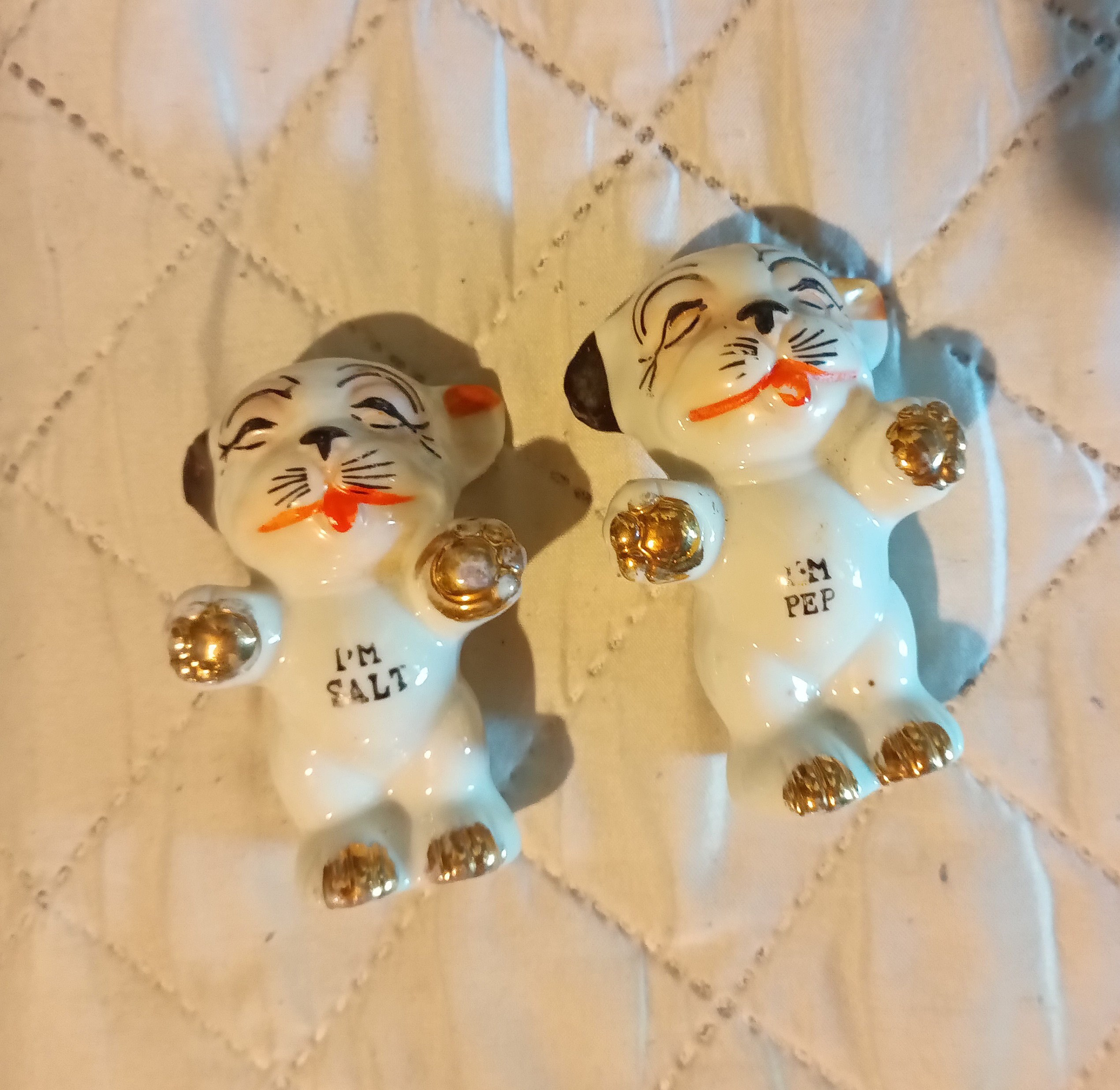 Vintage Bonzo Dog Salt and Pepper Shakers - Etsy